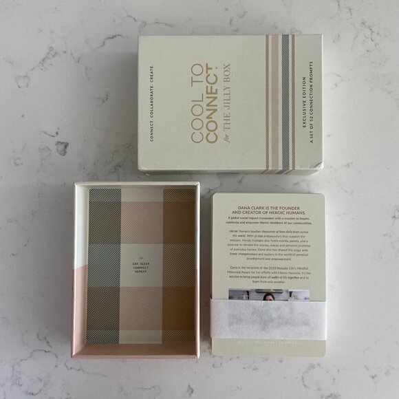 Cool To Connect 52 Interactive Cards Jilly Box Exclusive by Jillian Harris - Picture 4 of 5